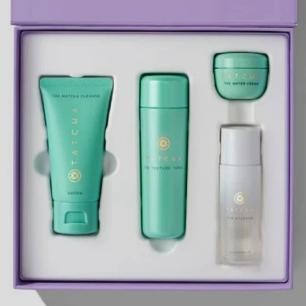 Tatcha The Starter Ritual Pore-Refining & Clarifying Set Water Cream $103 Value - Picture 2 of 6